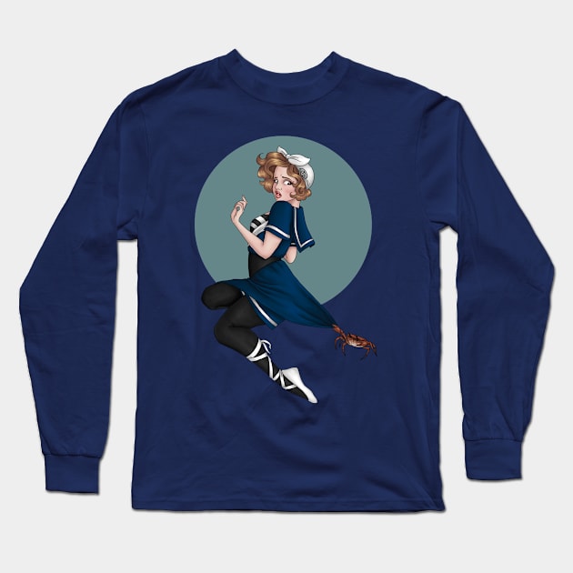 Bathing Beauty Cancer Long Sleeve T-Shirt by HeatherNoel